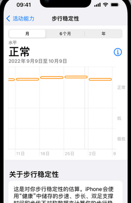 清远iPhone手机维修如何在iPhone开启'步行稳定性通知'