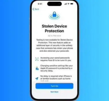 清远苹果授权维修店分享被盗设备保护功能开启方法