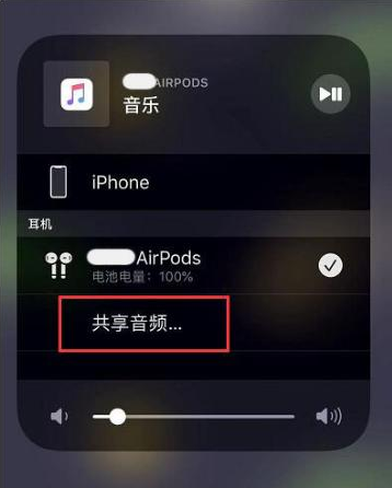 清远苹果14音频维修点分享iPhone14音频共享设置方法 