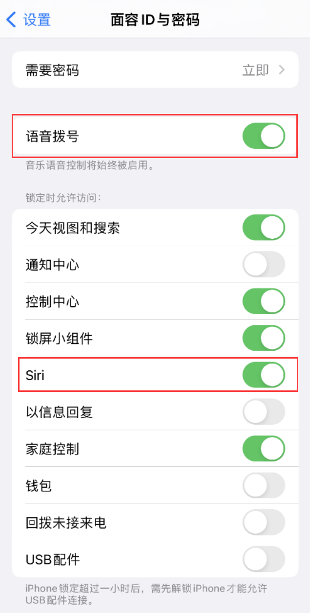 清远苹果维修网点分享不解锁 iPhone 的情况下通过 Siri 拨打电话的方法 