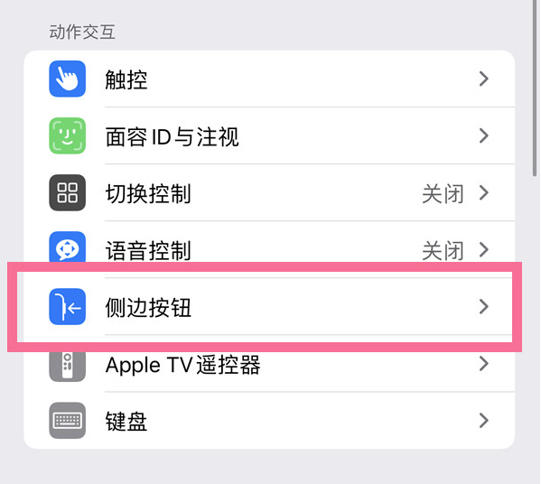 清远苹果14维修店分享iPhone14 Plus侧键双击下载功能关闭方法 