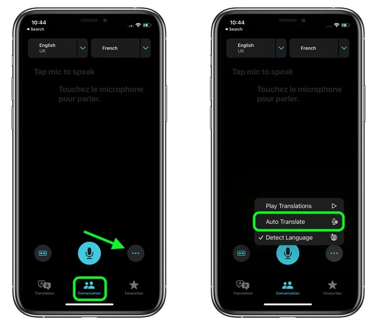 清远苹果手机维修分享iOS 15 “翻译” App 新改进 