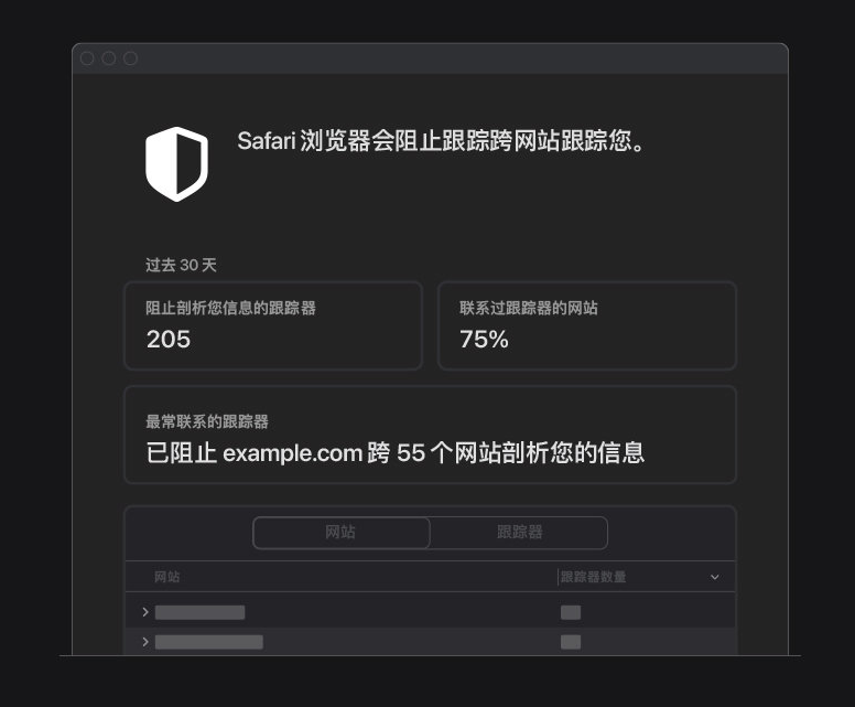 清远苹果手机维修分享如何在 Safari 浏览器中查看和打开隐私报告 