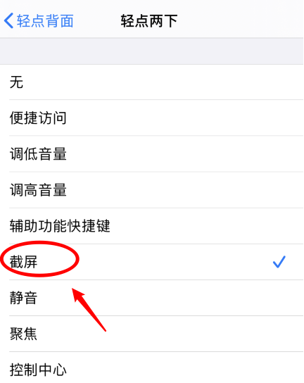 清远苹果手机维修分享iPhone12如何启用双击截屏 